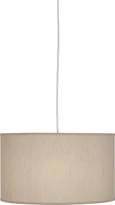 Robert Abbey - B168 - One Light Pendant - Elena - Painted White