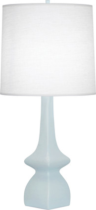 Robert Abbey - BB210 - One Light Table Lamp - Jasmine - Baby Blue Glazed Ceramic