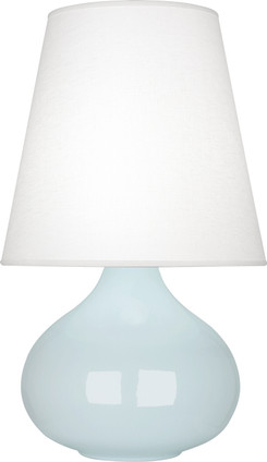 Robert Abbey - BB93 - One Light Accent Lamp - Small June - Baby Blue Glazed Ceramic