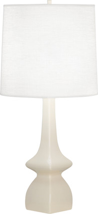 Robert Abbey - BN210 - One Light Table Lamp - Jasmine - Bone Glazed Ceramic