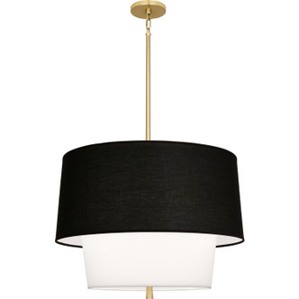 Robert Abbey - BW137 - Three Light Pendant - Decker - Modern Brass