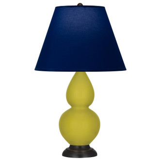 Robert Abbey - CI11N - One Light Accent Lamp - Small Double Gourd - Citron Glazed Ceramic w/Deep Patina Bronze