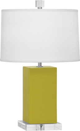 Robert Abbey - CI990 - One Light Accent Lamp - Small Harvey - Citron Glazed Ceramic