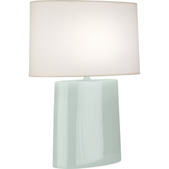 Robert Abbey - CL03 - One Light Table Lamp - Victor - Celadon Glazed Ceramic