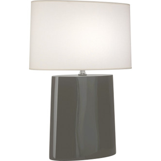 Robert Abbey - CR03 - One Light Table Lamp - Victor - Ash Glazed Ceramic