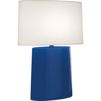 Robert Abbey - CT03 - One Light Table Lamp - Victor - Cobalt Glazed Ceramic