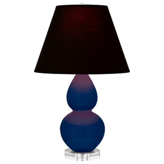 Robert Abbey - CT13K - One Light Accent Lamp - Small Double Gourd - Cobalt Glazed Ceramic w/Lucite