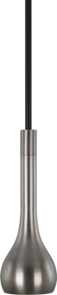 Robert Abbey - D2134 - One Light Pendant - Axis - Blackened Antique Nickel w/Matte Black