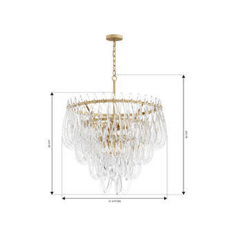 Glassara Ten Light Pendant (N3128-732)