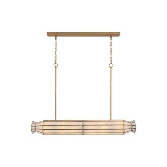 Jaxen Six Light Linear Chandelier (N5626-732)
