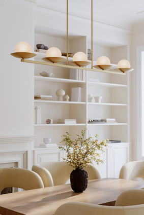 Olenne Five Light Linear Chandelier (10387-732)