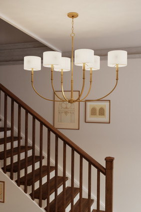 Molvene Six Light Linear Chandelier (10427-732)