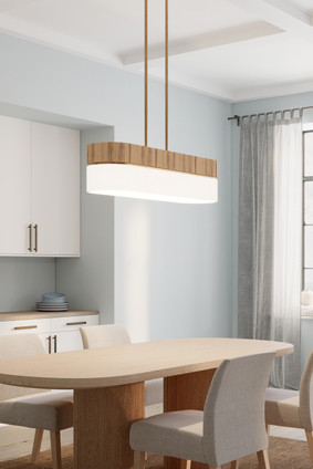 Nebri Five Light Linear Chandelier (12055-732)