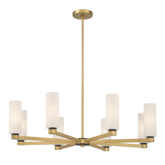 Minka-Lavery - 12328-876 - Eight Light Chandelier - Wexmere - Legacy Brass