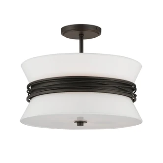 Dalvor Three Light Semi-Flush Mount (12417-860)