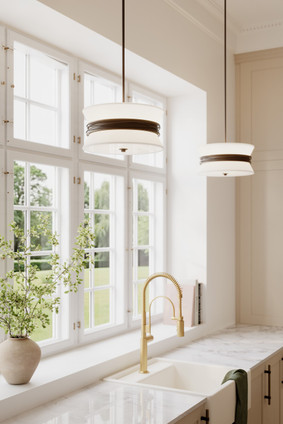 Dalvor Three Light Semi-Flush Mount (12417-860)