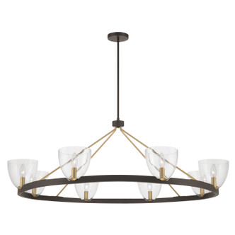 Minka-Lavery - 12728-796 - Eight Light Chandelier - Noellea - Dark Bronze