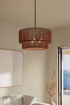 Beaudelle Five Light Pendant (12955-860)