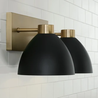 manufacturer_finish:Aged Brass and Black|manufacturer_glass:Matte Black Metal Shade with White Interior