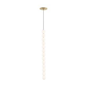 Visual Comfort Modern - 700TDOBT13NB-LED927 - LED Pendant - Orbet - Natural Brass