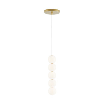 Visual Comfort Modern - 700TDOBT5NB-LED927 - LED Pendant - Orbet - Natural Brass