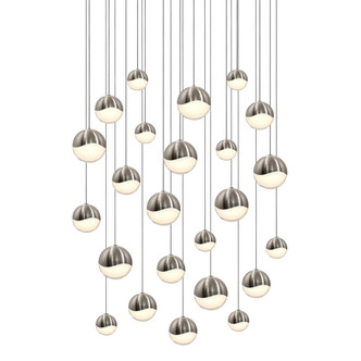 Sonneman - 2918.13-AST - LED Pendant - Grapes - Satin Nickel