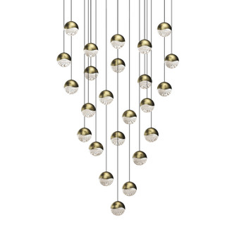 Sonneman - 2918.14-MED - LED Pendant - Grapes - Brass