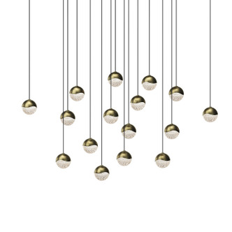 Sonneman - 2923.14-SML - LED Pendant - Grapes - Brass