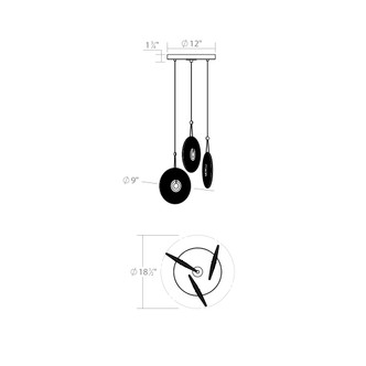 Meclisse LED Pendant (3113.25E)