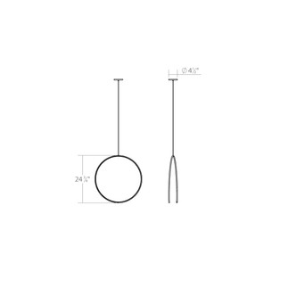 Torc LED Pendant (3151.25)