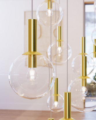 Bubbles One Light Pendant (3760.38)