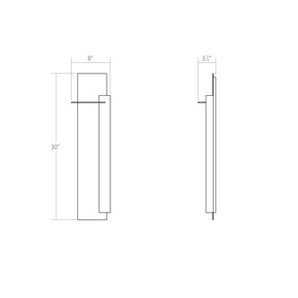 Backgate LED Wall Sconce (7435.98-WL)