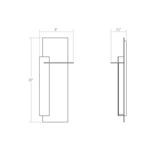 Backgate LED Wall Sconce (7436.98-WL)