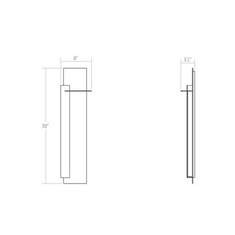 Backgate LED Wall Sconce (7437.98-WL)
