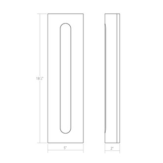Porta LED Wall Sconce (7440.74-WL)