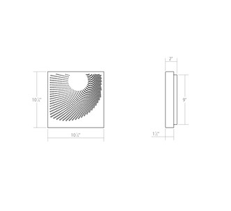 Dotwave LED Wall Sconce (7456.98-WL)