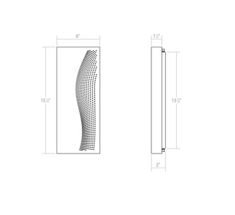 Dotwave LED Wall Sconce (7458.97-WL)