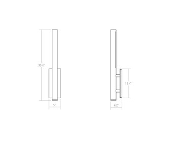 Flue LED Wall Sconce (7480.72-WL)