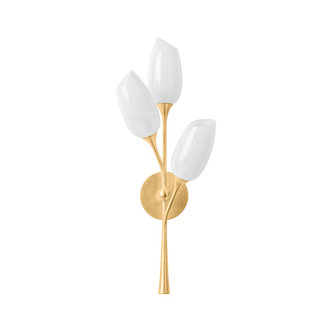 Aldean Three Light Wall Sconce (B2125-VGL)