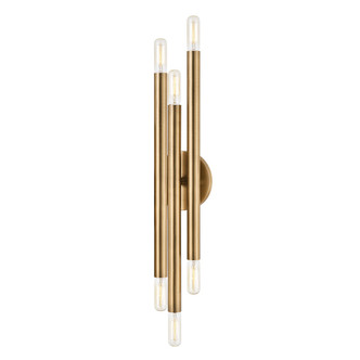 Troy Lighting - B3226-PBR - Six Light Bath and Vanity - Orland - Patina Brass