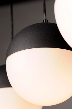 Half Moon LED Pendant (E20364-92BK)