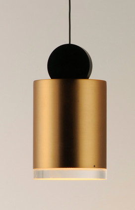 Nob LED Pendant (E20862-75BKGLD)