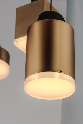 Nob LED Pendant (E20863-75BKGLD)