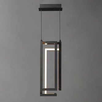 Penrose LED Pendant (E21261-BK)