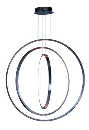 ET2 - E21430-BGM - LED Pendant - Brim - Brushed Gunmetal