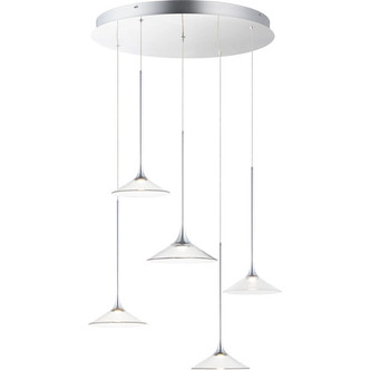 ET2 - E21536-24PC - LED Pendant - Cono - Polished Chrome