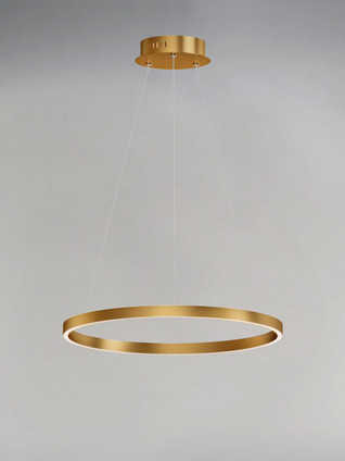ET2 - E22724-GLD - LED Pendant - Groove WiZ - Gold
