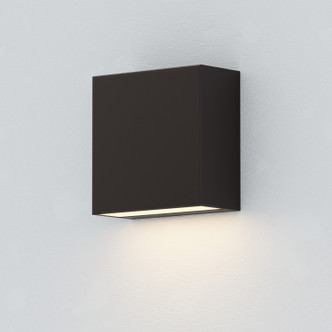 Cubed LED Outdoor Wall Sconce (E23222-BK)