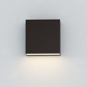 Cubed LED Outdoor Wall Sconce (E23222-BK)