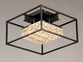 Zephyr LED Flush Mount (E23300-20BK)